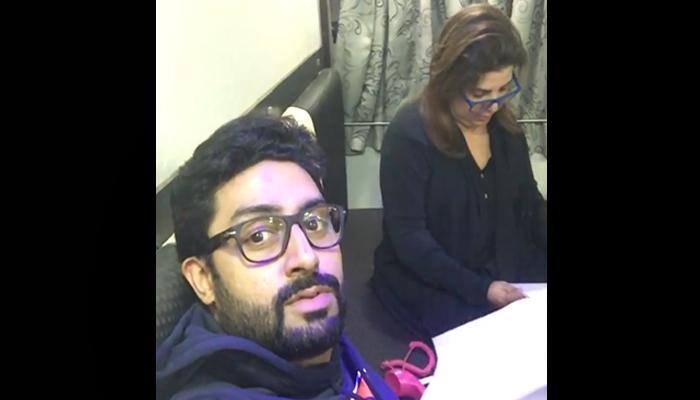 Abhishek Bachchan, Farah Khan have something special to reveal in this video! 