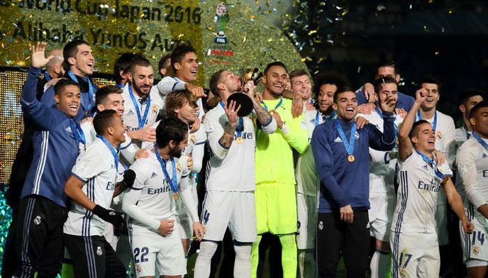 FIFA Club World Cup: Cristiano Ronaldo fires treble as Real Madrid survive Kashima Antlers scare to win title