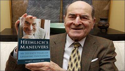 Doctor and inventor of the 'Heimlich Manoeuvre' dies at 96