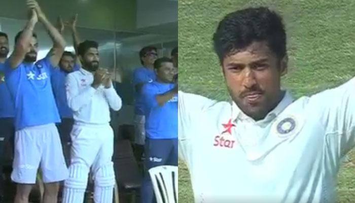 WATCH: How Virat Kohli &amp; Co applauded Karun Nair's maiden double ton against England