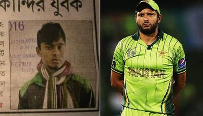 Shahid Afridi's Indian fan arrested for wearing Pakistan team jersey