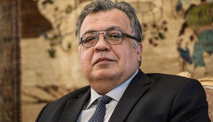 Russian ambassador to Turkey shot dead in Ankara; shooter shouted &#039;Allahu Akbar, don&#039;t forget Aleppo&#039;