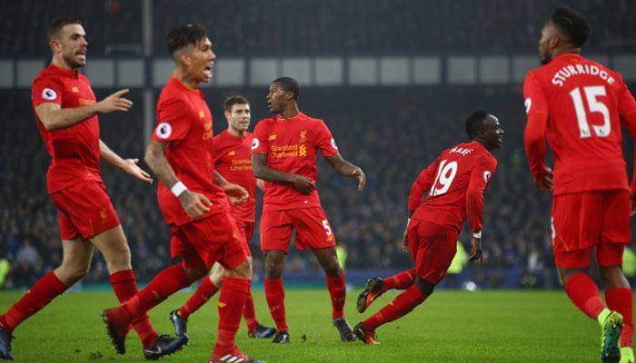 Premier League 2016-17: Last-gasp Sadio Mane goal gives Liverpool 1-0 derby win over Everton