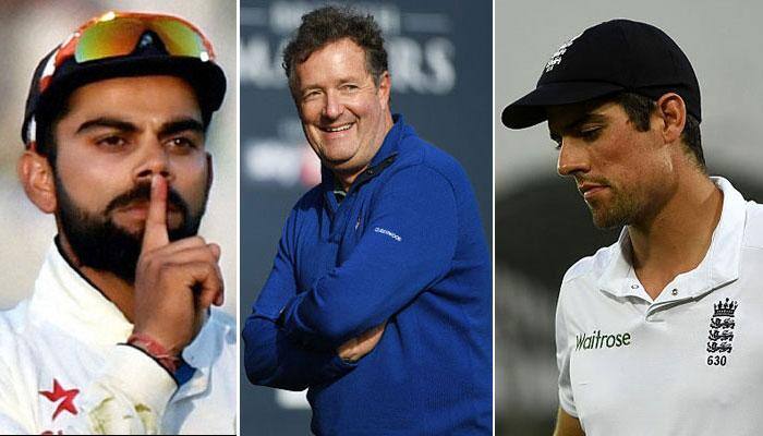 India 4-0 England: Piers Morgan ‏hails Virat Kohli&#039;s brilliant team; wants Kevin Pietersen to replace Alastair Cook