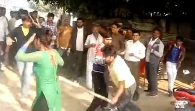 Woman molested in busy market in UP's Mainpuri, beaten up with stick for resisting, suffers head injury 