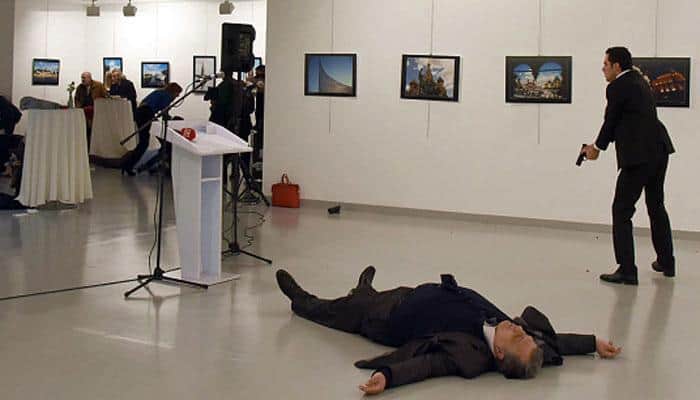 Russian ambassador's assassination in Turkey – New video surfaces, goes viral