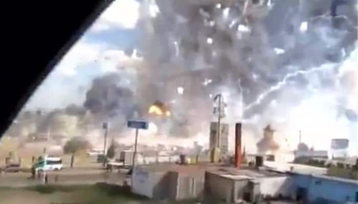 At least 31 dead, 72 hurt in Mexico fireworks market blast