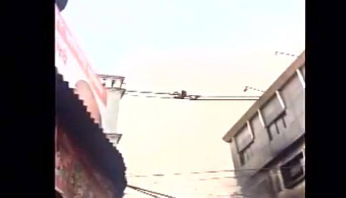 Gondia fire: This is how a man escaped from hotel and saved his life in Maharashtra - Watch