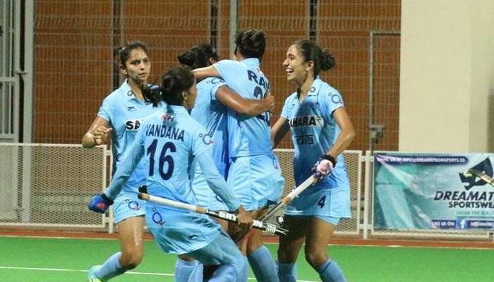 Indian eves hammer Korea 3-0 to clinch bronze at 4th Women&#039;s U-18 Hockey Asia Cup
