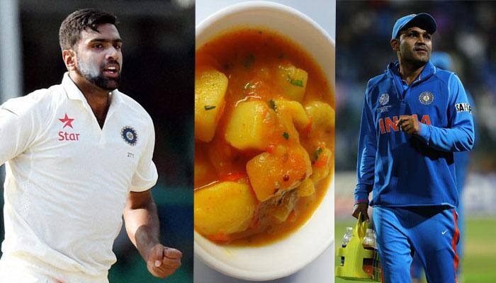 On Ravichandran Ashwin&#039;s historic day, Virender Sehwag compares offie with &#039;Aaloo ki Sabji&#039;