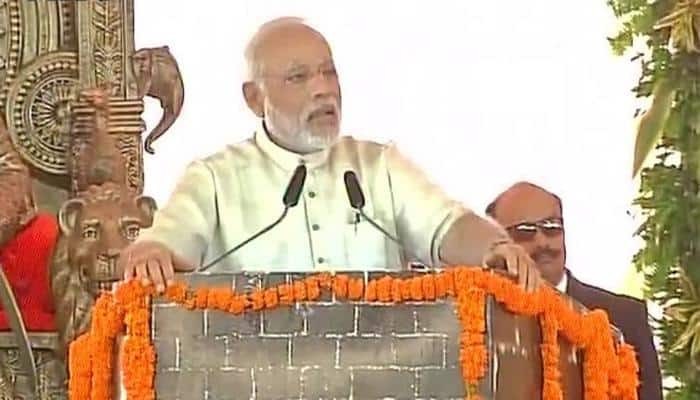 PM Modi lays foundation stone for Rs. 3,600 crore Shivaji Memorial