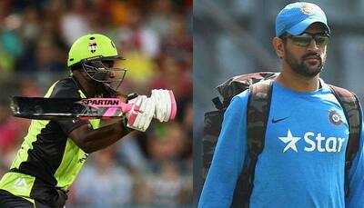 After BBL, Spartan Sports recommend brand ambassador MS Dhoni to use colored bat in IPL 10