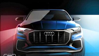Audi Teases range-topping Q8 ahead of world debut