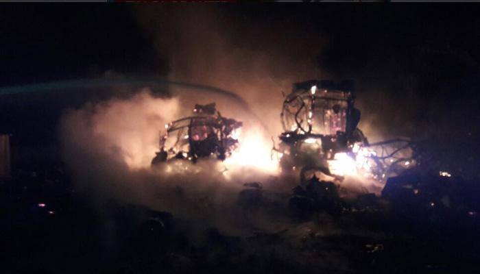 Over 900 cylinders blast in Karnataka in 9 minutes – Watch video