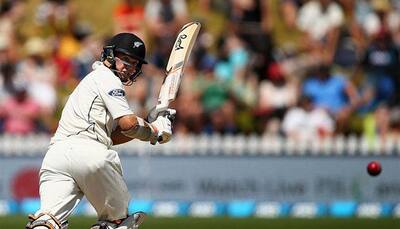 Tom Latham's century guides New Zealand to a crushing 77-run victory over Bangladesh