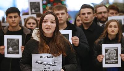 Russia mourns 92 killed in Black Sea jet crash, hunts for black box