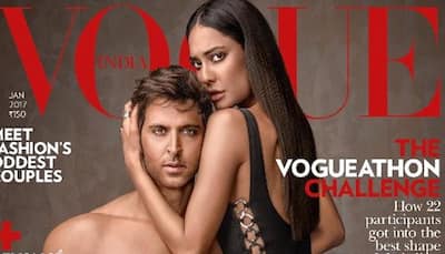Hrithik Roshan, Lisa Haydon set fitness goal on the latest cover of Vogue!