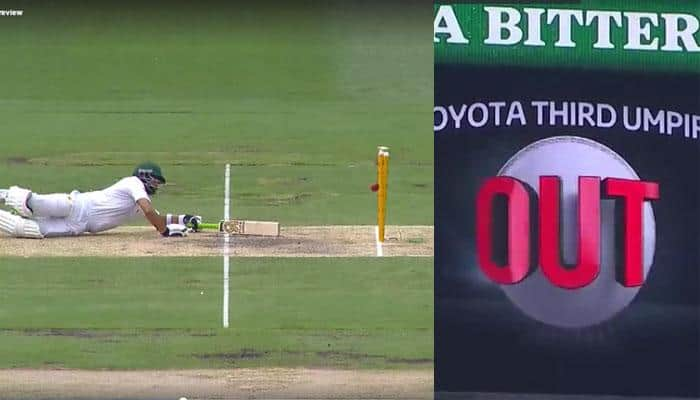 WATCH: Cricketing world stunned as third umpire fumbles on Azhar Ali&#039;s run-out decision