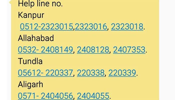 Sealdah-Ajmer Express derails in Kanpur: Helpline numbers issued
