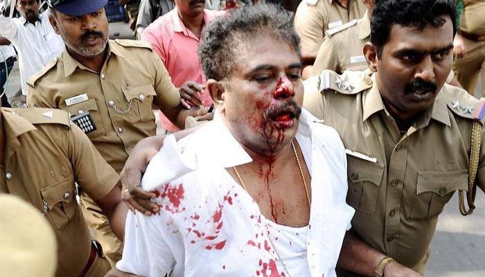 AIADMK succession war turns ugly, rebel MP Sasikala Pushpa's husband arrested ahead of key party meet