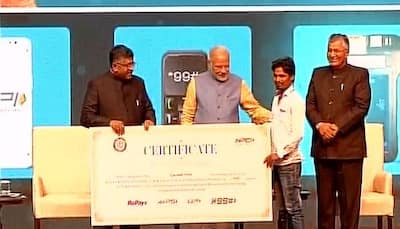 Now people can do banking with thumb using BHIM app, says PM Modi at Digi Dhan Mela