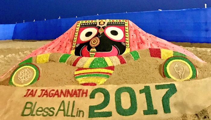 Thousands throng Jagannath temple on New Year! Thousands throng Jagannath temple on New Year!