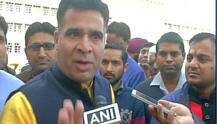 Ruckus in J&amp;K Assembly as Congress, NC MLAs 'insult'  national anthem; BJP demands apology