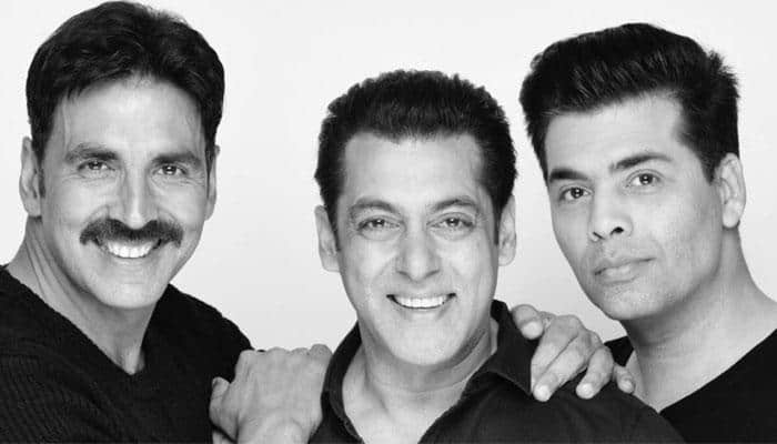 Akshay Kumar, Salman Khan and Karan Johar team up for a film! 