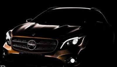 Mercedes-Benz GLA Facelift teased; to be introduced at Detroit Motor Show