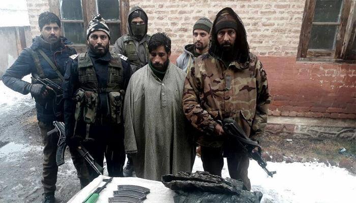 Lashkar-e-Toiba terrorist nabbed in J&amp;K&#039;s Handwara