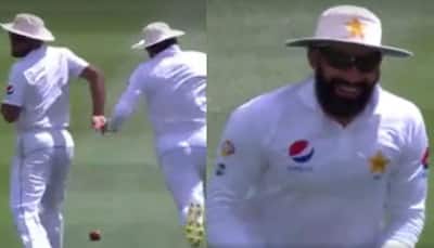 WATCH: Misbah-ul-Haq's comedy of errors against Australia on Day 2 of 3rd Test at SCG