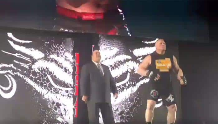 WWE star Brock Lesnar banned from UFC for doping violation