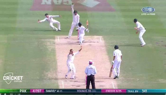 Steve Smith takes an absolute stunner to dismiss Pakistan&#039;s Asad Shafique – Watch Video