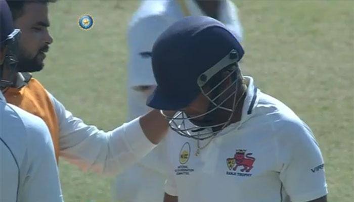 WATCH: Prodigious Prithvi Shaw survives on 99 en route to his maiden hundred