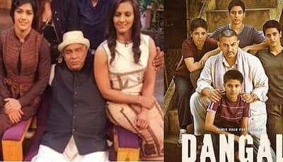 Real 'Dangal' girls Geeta Phogat and Babita Kumari with father Mahavir Singh Phogat grace 'The Kapil Sharma Show'!