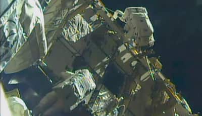 Astronauts Shane Kimbrough and Peggy Whitson begins first of two power upgrade spacewalks!