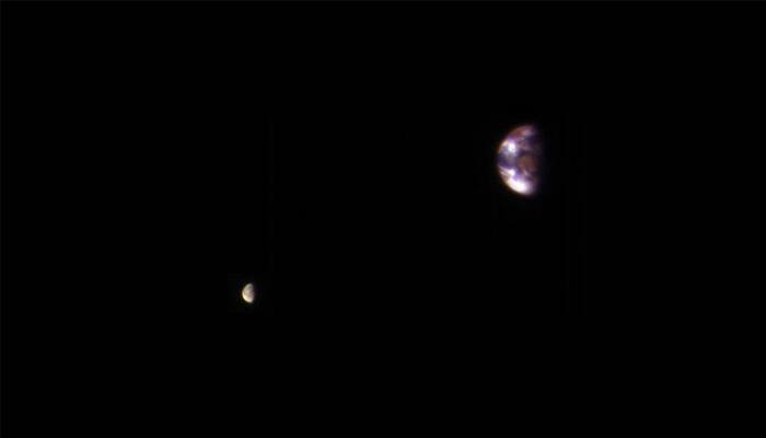 NASA shares beautiful view of Earth and its Moon, as seen from Mars