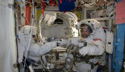 Expeditions 50 astronauts Shane Kimbrough and Peggy Whitson complete first spacewalks of 2017!