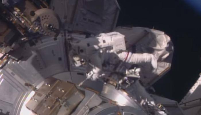 Missed the first spacewalk of 2017? Here&#039;s video for you to watch