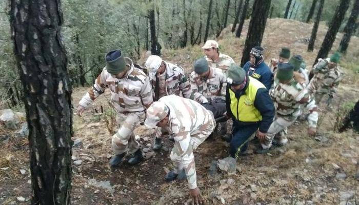 ITBP rescues five as vehicle plunges into gorge in Uttarakhand