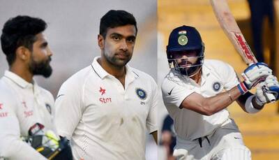 ICC Test Rankings: Virat Kohli still second in batsmen charts; Ashwin-Jadeja top bowlers' standings