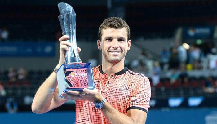 Brisbane International: &#039;Baby Fed&#039; Grigor Dimitrov beats Kei Nishikori to win first title since 2014