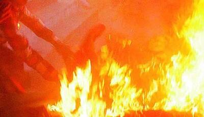 Woman burnt alive in UP