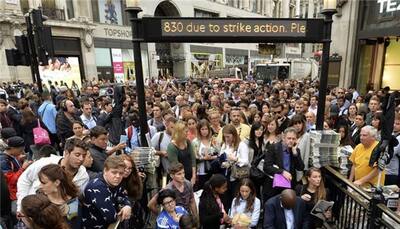 Tube strike hits millions of Londoners