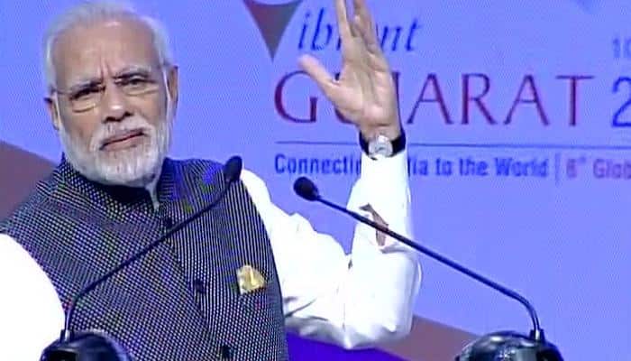 Vibrant Gujarat Global Summit 2017: India&#039;s strength lies in demography, democracy and demand, says PM Narendra Modi