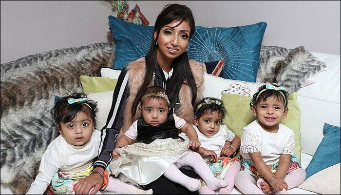 “I was told I couldn't have children,” says woman who had 17 miscarriages and is now a mother to four girls!