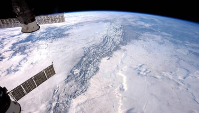 Incredible image of Rocky Mountains captured from vantage point of space – See pic