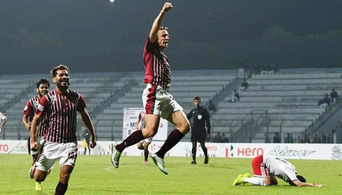 I-League: Darryl Duffy scores brace as Mohun Bagan beat Shillong Lajong 2-0 to go top