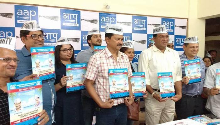 AAP releases manifesto for Goa polls, focus on women&#039;s issues