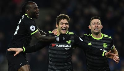 EPL: Diego Costa-less Chelsea outmuscle champions Leicester City 3-0 to cross 50-point mark
